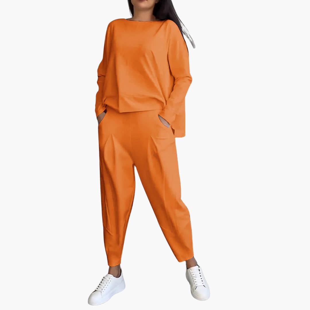 Women’s Two-Piece Set with Relaxed Fit