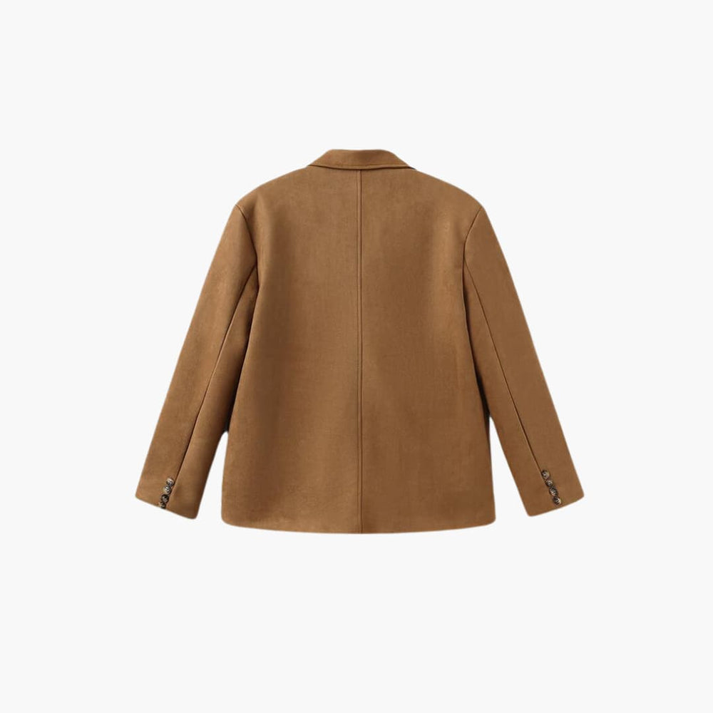 Buttoned Jacket for Women – Cropped, Stylish & Trendy Layer - Made by Jessica