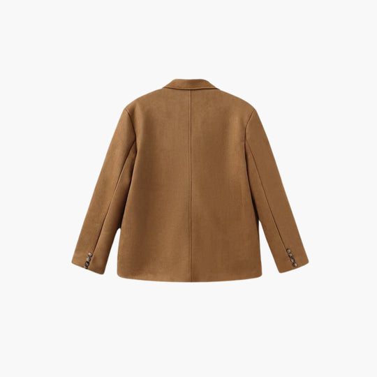 Buttoned Jacket for Women – Cropped, Stylish & Trendy Layer - Made by Jessica