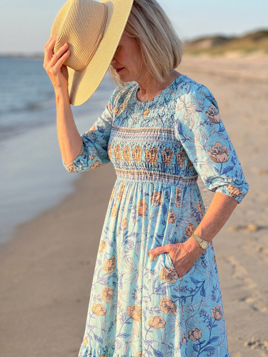Halia | Meadow Gather Midi Dress