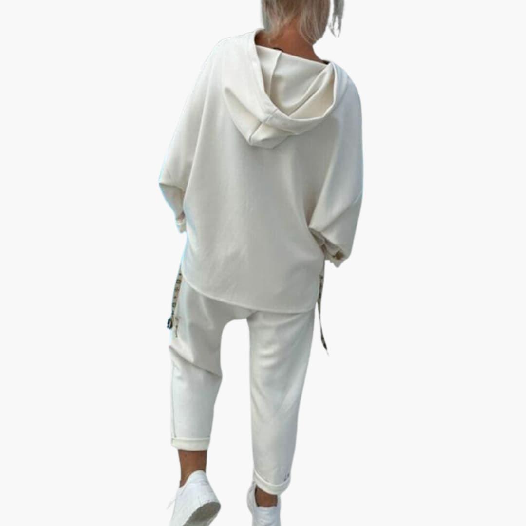 Knit Lounge Set – Women's Cozy Two-Piece Loungewear Outfit