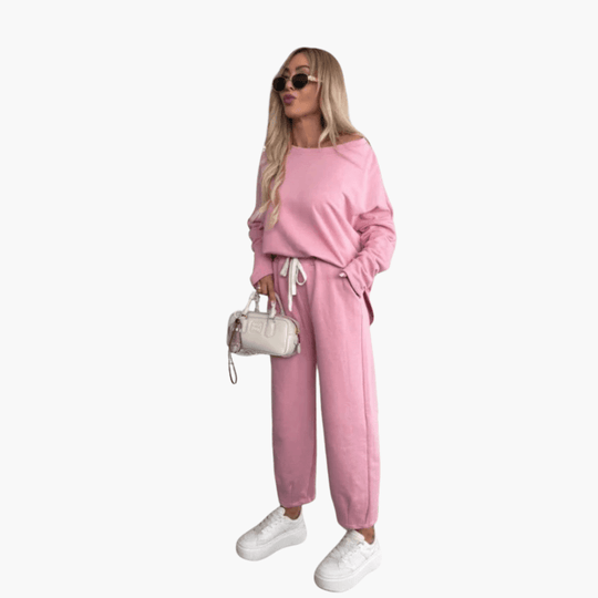 Women’s Two-Piece Co-Ord Set with Relaxed Fit